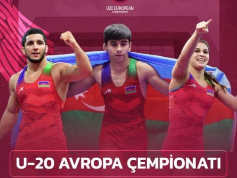 Avropada Azərbaycanı təmsil edəcək güləşçilər