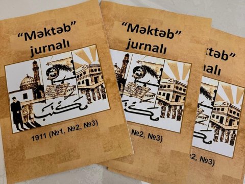 “Məktəb” jurnalının ilk nömrələri transliterasiya olunub