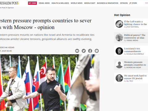 Qərb Qafqazda sülh istəyirsə, Ermənistana təzyiq göstərməlidir