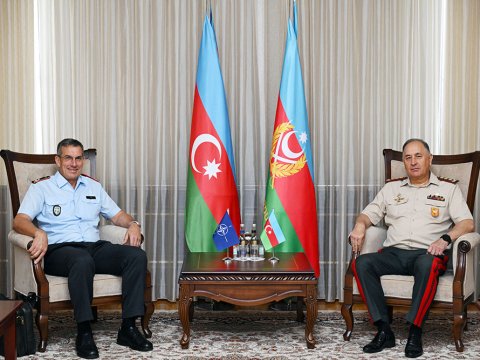 Azərbaycan-NATO hərbi əməkdaşlığı müzakirə olundu
