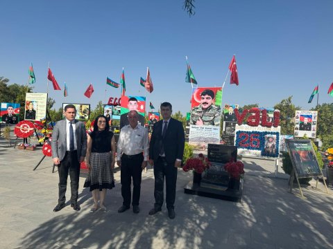 Naxçıvandakı şəhid ailələri ziyarət olunub