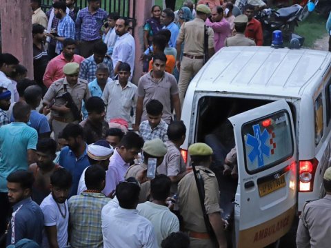 Dini ibadətgahdakı izdihamda 116 nəfər öldü