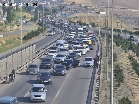 Bakıda qəza TIXACA səbəb oldu