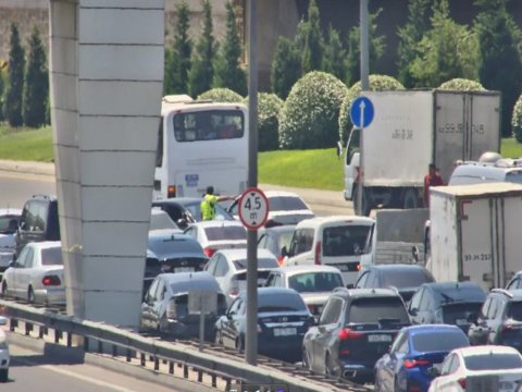 Aeroport yolunda QƏZA