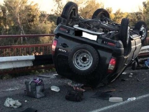Lənkəranda ağır yol qəza - Yaralılar var