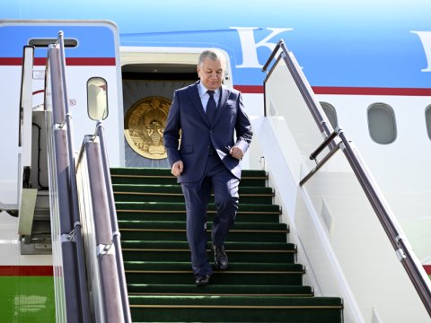 Daha bir Prezidentin təyyarəsi Füzuli Hava Limanına endi