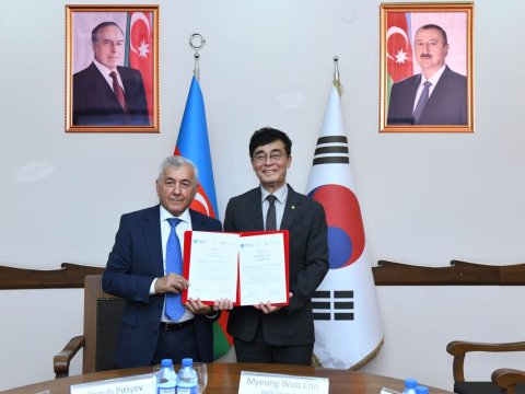 BMU ilə Koreyanın İNHA Universiteti arasında Niyyət Məktubu imzalandı - FOTO