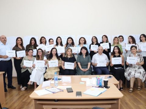 Bakı Slaviyan Universitetində təlim keçirilib - FOTO
