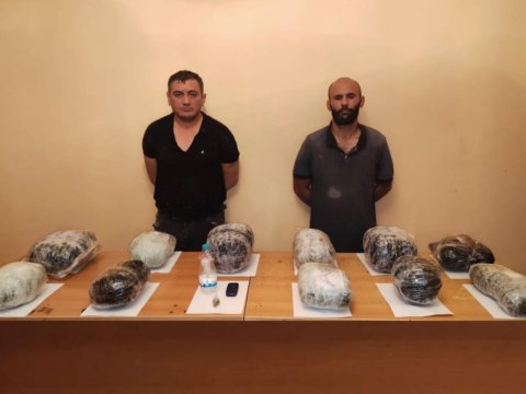 İrandan Azərbaycana narkotik vasitə gətirənlər tutuldu