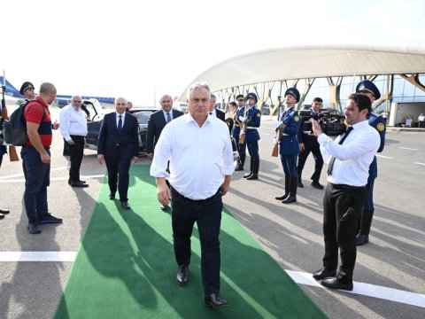 Orbanın ölkəmizə səfəri başa çatdı 