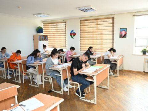 II və III qruplar imtahan verib - YENİLƏNİB