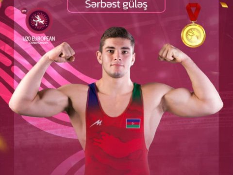 Güləşçimiz Avropa çempionu OLDU