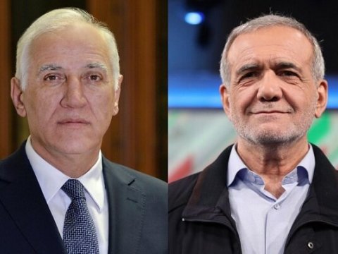 Ermənistanın təkcə baş naziri deyil, prezidenti də Pezeşkianı təbrik etdi