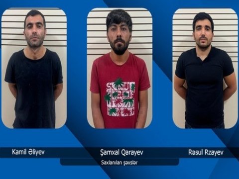 Ödəmə terminalını oğurlayan şəxslər saxlanılıb - VİDEO