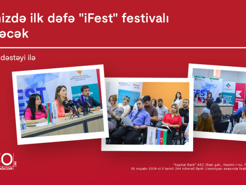 Kapital Bank-ın dəstəyi ilə “iFest-İnnovasiya və Texnologiya” festivalı keçiriləcək
