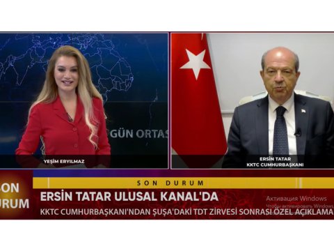 Ersin Tatar Şuşa və Xankəndidən danışdı