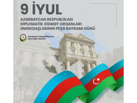 Diplomatik xidmət orqanlarının yaradılmasından 105 il ötür