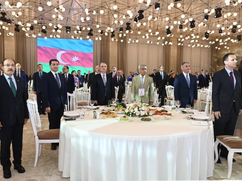 XİN-də rəsmi qəbul təşkil olunub - FOTOLAR