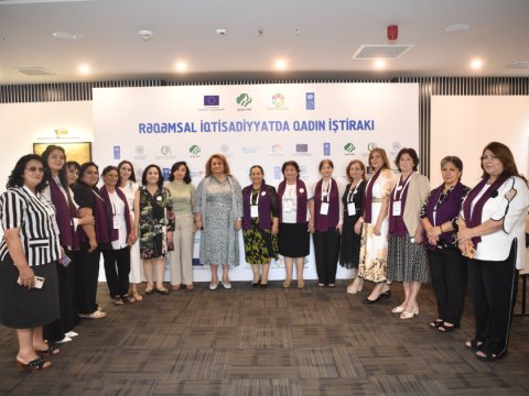 Bakıda “Rəqəmsal iqtisadiyyatda qadın iştirakı” mövzusunda biznes-forum - FOTO