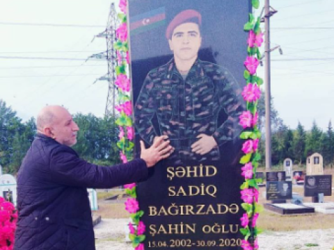 Şəhid atası vəfat edib - FOTO
