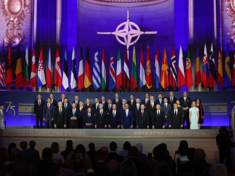 Ceyhun Bayramov NATO-nun 75-ci ildönümü tədbirində iştirak edib - FOTO