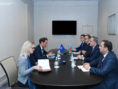 Ceyhun Bayramov NATO-da Ermənistanın silahlanmasından ŞİKAYƏTLƏNDİ