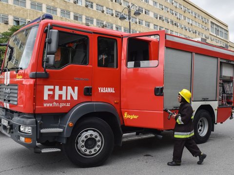 Ötən sutka 85 yanğına çıxış olub - 11 nəfər xilas edilib