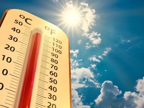 İyulda temperatur normadan 5 dərəcə yüksək olub