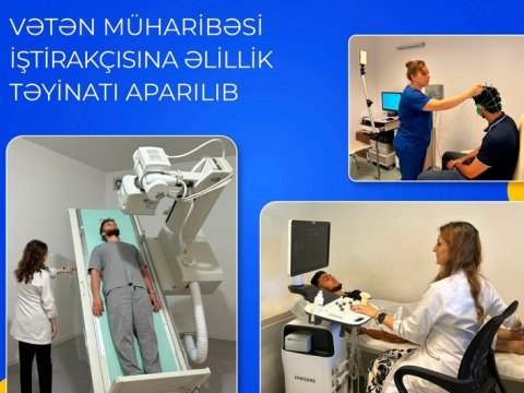 İndiyədək 4133 Vətən müharibəsi iştirakçısına əlillik təyin edilib