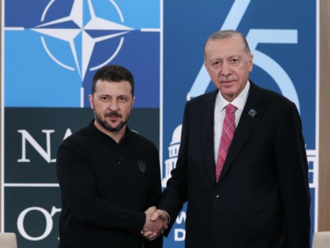 Ərdoğan Zelenski ilə görüşdü