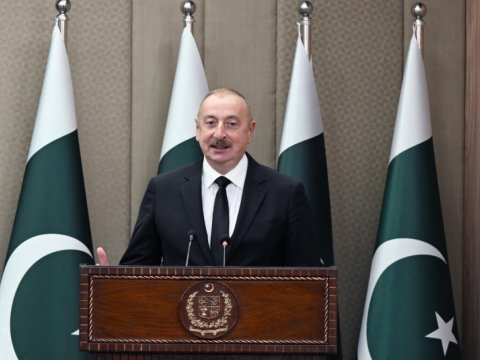 Biz istənilən beynəlxalq məsələdə bir-birimizi dəstəkləyirik - İlham Əliyev