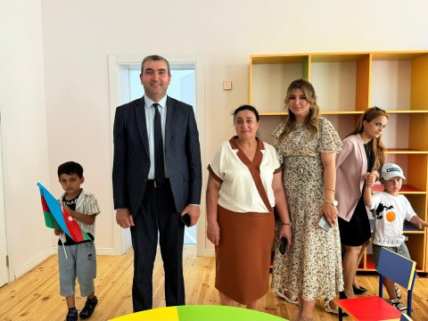 Zabuxda 32 ildən sonra&nbsp;uşaq bağçası açıldı - FOTOLAR