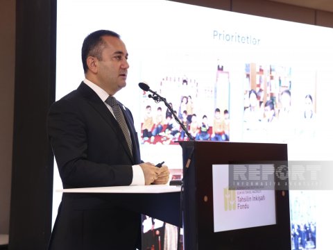 Təhsilin İnkişafı Fondu 3 yaşında: Elnur Nəsibov hesabat verdi&nbsp;- FOTOLAR