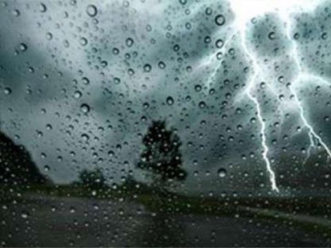 Şimşək, leysan...&nbsp;- FAKTİKİ HAVA