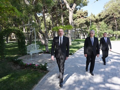 Prezident Nərimanov parkının AÇILIŞINDA