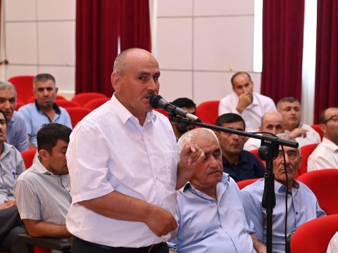 &ldquo;Azərişıq&rdquo; Lerikdə sahibkarlarla görüşdü - FOTO