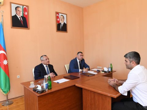 Komitə sədri Biləsuvarda vətəndaşları qəbul edib - FOTOLAR&nbsp;