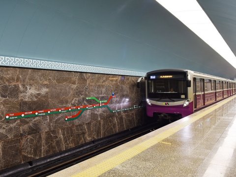 Metroda problem&nbsp;yarandı
