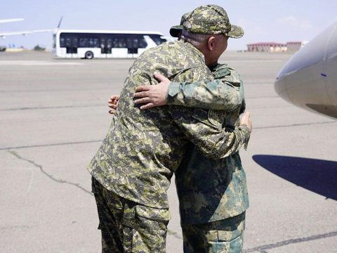 Zakir Həsənov Qazaxıstanda - FOTO