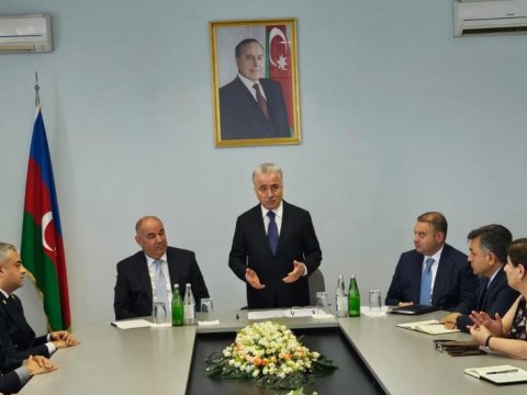 Oğuzun yeni icra başçısı kollektivə təqdim olundu