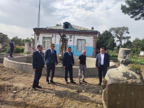 Goranboylular üçün yeni istirahət parkı salınır - FOTO