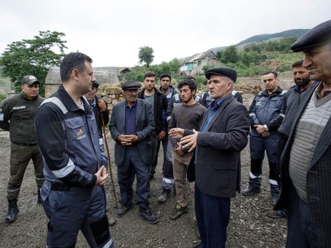 &ldquo;AzerGold&rdquo; Çovdar kəndində içməli su təminatını yaxşılaşdırıb - FOTO
