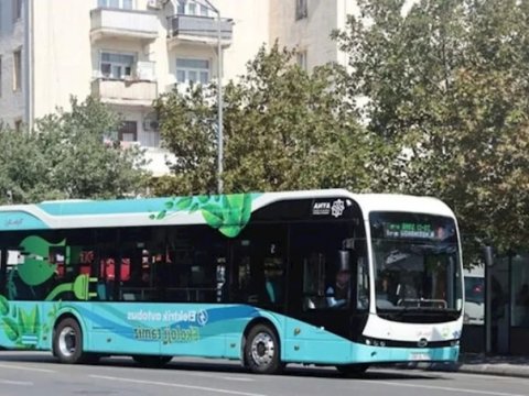 Bakıya 160 ədəd elektrikli avtobus GƏTİRİLƏCƏK