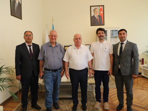 Türkiyəli alim LDU-da olub