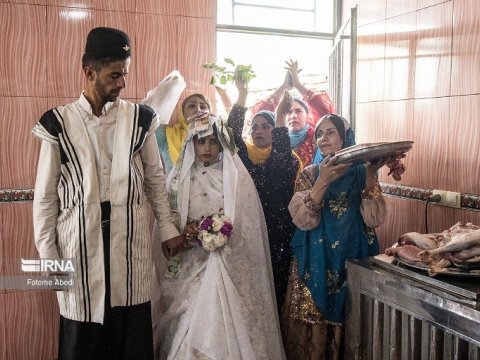 İranda maraqlı toy mərasimi -&nbsp;FOTOLAR