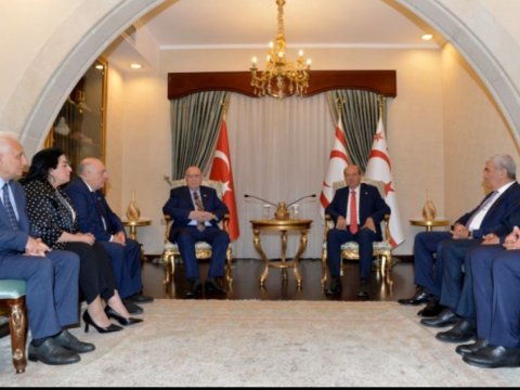 Azərbaycan nümayəndə heyəti Şimali Kipr Türk Cumhuriyyətində - FOTO