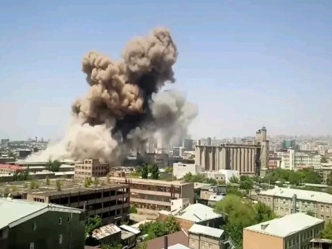 Ermənistanda partlayış -&nbsp;Ölən var&nbsp;