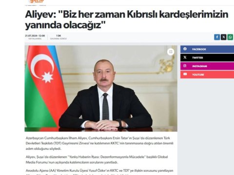 Şimali Kipr mediası Şuşa Forumundan YAZDI