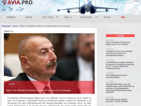 İtaliya mətbuatı da Şuşa Forumundan yazır