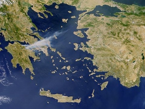 Egey dənizi SİLKƏLƏNDİ